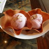 Cafe-t - 料理写真:2011.9 ヨーグルトストロベリーアイス