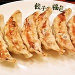 餃子の福包 - にんにく入りの焼餃子