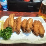 居酒屋 久保田 - 手羽先唐揚げ