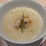 麦と麺助 - 白子のふぐ出汁そば