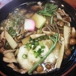 Fujiya Shokudou - 山菜そば1050円