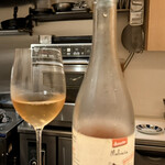 Restaurant つじ川 - ペアリングワインオレンジ