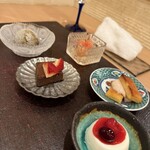 Restaurant つじ川 - デザート5種