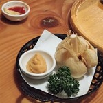 こいずみ - ニンニク丸揚げ