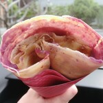 シュクトリエ - 料理写真:焼き芋クレープ¥550