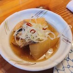 こいずみ - お通しのぶり大根