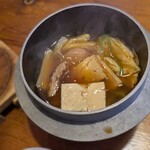 恵比寿亭 - ぐつぐつ鰻豆腐鍋