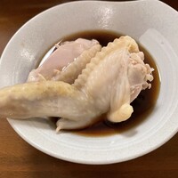 博多水炊きと地鶏串えんま - 水炊きのお肉