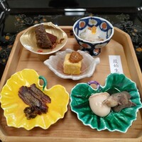 料亭 能登新 - 前菜五種