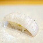 天寿し - 生の穴子！