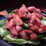 白扇酒蔵 - 鳥もつ焼き