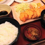 ジョイフル - とり天定食