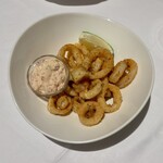 GALERIE Bistro - 揚げイカのリングとイタリアタルタルソース NT$460