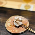 新まき - マッシュルームと肉詰め