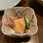 てんぷら 士才 - ホタルイカの味噌和え