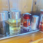 長町ラーメン - 卓上調味料