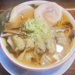 長町ラーメン - ワンタンメン、チャーシュー１枚トッピングで２枚に