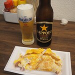大阪 いか焼き家 - いか焼き ＆ 瓶ビール