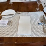 唐草館 - テーブル上