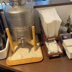 ハンバーグかしわ野 - セルフカウンター