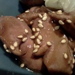 鶏料理・水炊きのお店 シリウス - レバーのアップ