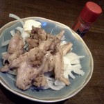 鶏料理・水炊きのお店 シリウス - せせり塩コショウ焼き