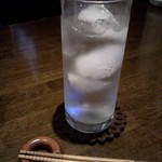 鶏料理・水炊きのお店 シリウス - 銀座のすずめ、水割り