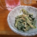 ニュー加賀屋 - ネットリと濃い！ほうれん草胡麻和え♪