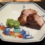 京 静華 - 蜜汁叉焼…サドルバッグ豚