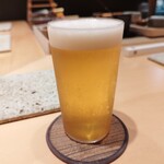 鮨 梵 - アサヒ熟撰中1040円