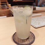 鮨 梵 - すだちサワー830円
