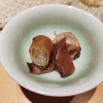 鮨 梵 - 青森県鰺ヶ沢産子持ちヤリイカ