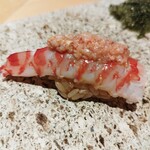 鮨 梵 - 鹿児島産車海老、海老みそ