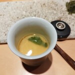 鮨 梵 - 千葉県産鯛の卵茶碗蒸し