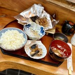 福よし - 限定定食@1,000(鰆味噌焼き)
