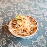 シャンティ - 冷たくてシャキシャキのサラダ。