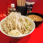 ラーメン二郎 府中店 - 大つけ麺 全部(NYAK)