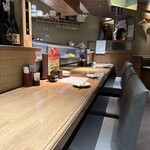 隠れ家酒場 雅 - カウンター席