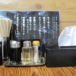 中田製作所 - 卓上に常備されているもの