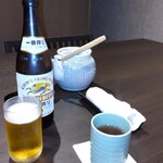 瀬戸内味覚処 芸州 本店 - キリン一番搾り瓶ビール