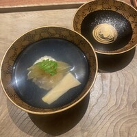 帝国ホテル 寅黒 - 筍とホタテの真丈