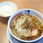 塩と醤 - 天然塩 913円 , ライス(小盛) 165円