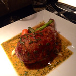 ホロホロ鳥の中にフォアグラ