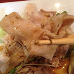 煌・中国料理 - 豚肉がパッサパサでした。残念