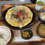 樫の実 - 日替りランチ（焼きうどん）　¥700