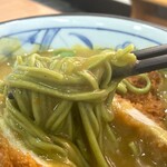 そば処 もりや - そばは緑色～