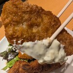 社 - フワフワの白身フライ