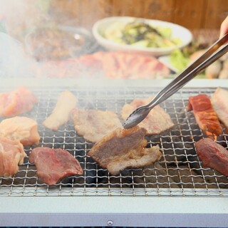 おすすめはBBQ飲み放題付きコース
