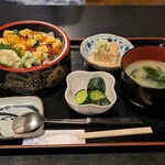 蔵 - バラちらし丼定食　1,650円