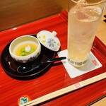 かねと - えんどう豆豆腐の揚げ出し